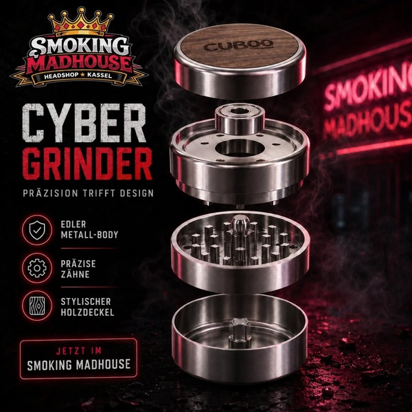 CYBER GRINDER – Präzision trifft Design. ⚙️🔥

Clean, edel und trotzdem mit richtig starkem