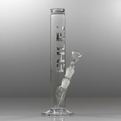 [21207-1] EHLE - Zylinder gerade 500ml NS18,8 Neue Logos (mit Kickloch, mit Kupplung, Black+White)