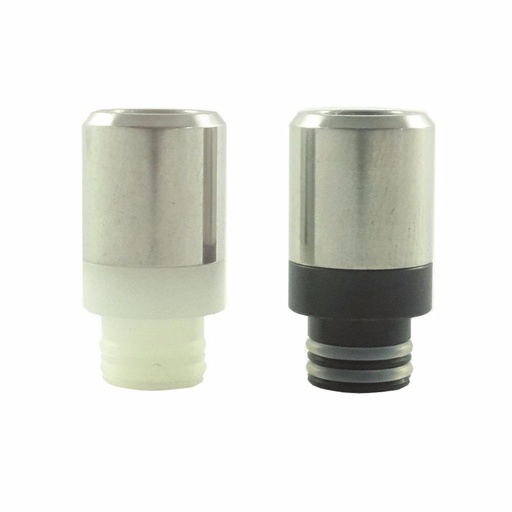 510er Edelstahl + Delrin-Base DripTip - Typ 41