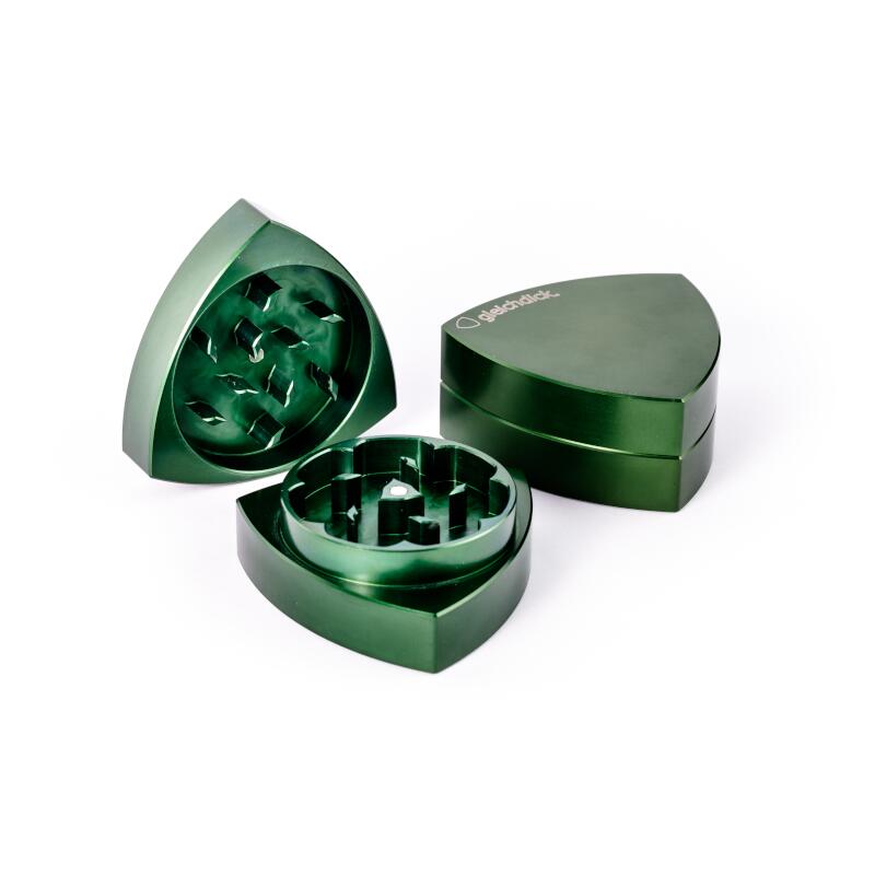 [21778-4] Gleichdick - 2-Teil-Alu-Grinder (Grün)