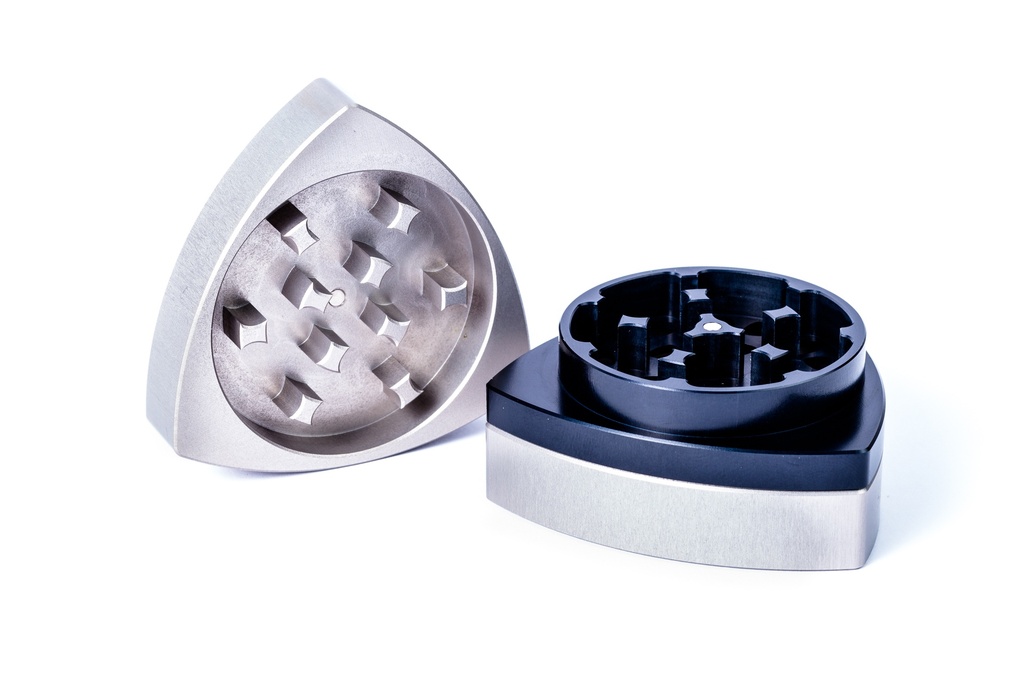 Gleichdick - 3-Teil-Alu-Grinder - NATUR