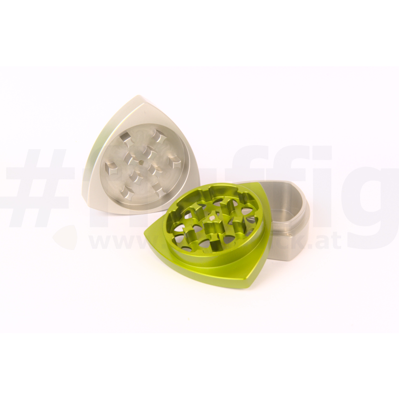 Gleichdick - 3-Teil-Alu-Grinder - NATUR