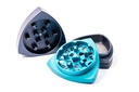 Gleichdick - 4-Teil-Alu-Grinder - STAHLBLAU