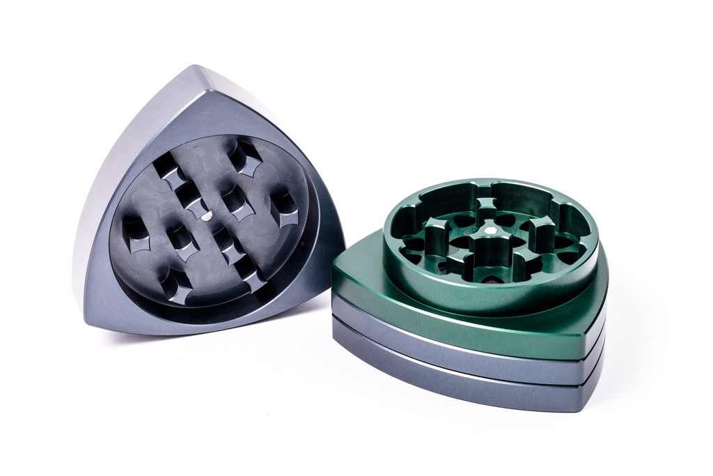 Gleichdick - 4-Teil-Alu-Grinder - NATUR