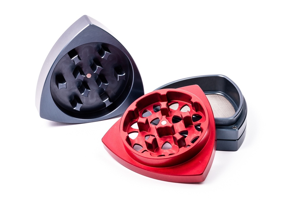 Gleichdick - 4-Teil-Alu-Grinder - NATUR
