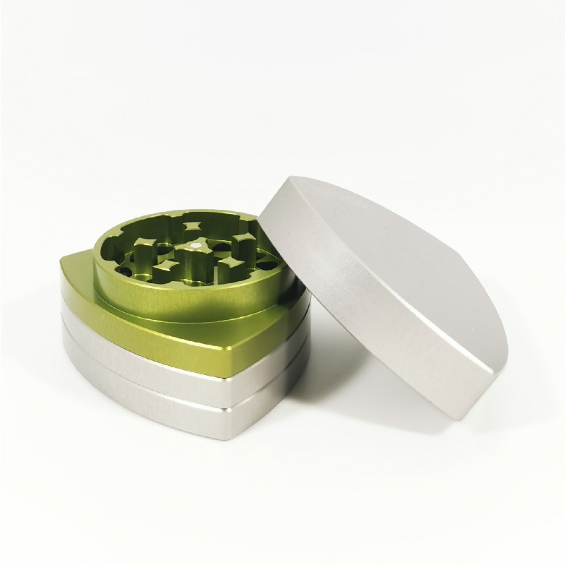 Gleichdick - 4-Teil-Alu-Grinder - NATUR