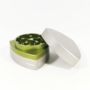 Gleichdick - 4-Teil-Alu-Grinder - NATUR