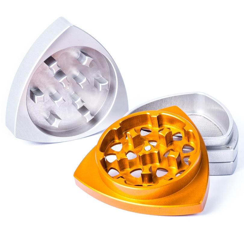 Gleichdick - 4-Teil-Alu-Grinder - NATUR