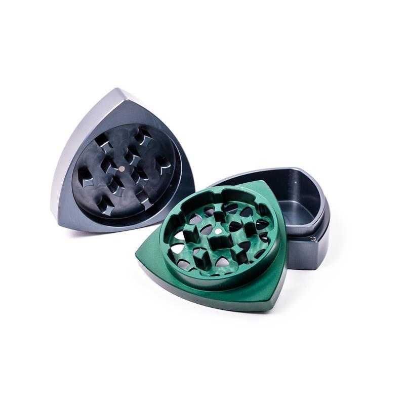 Gleichdick - 3-Teil-Alu-Grinder - STAHLBLAU