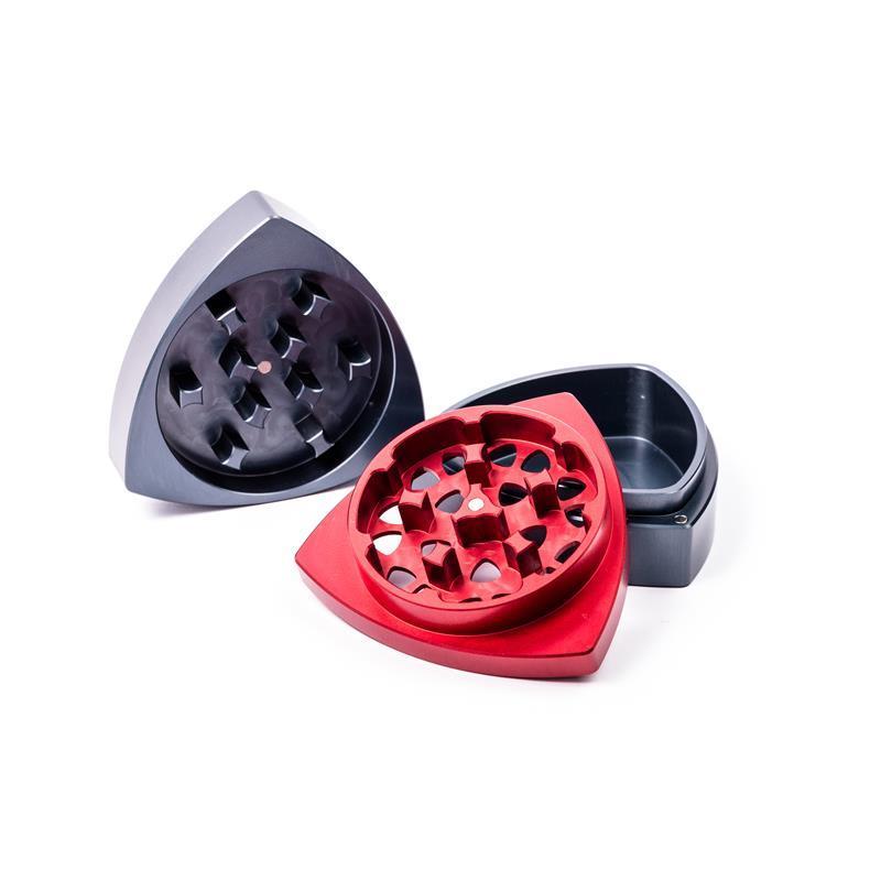 Gleichdick - 3-Teil-Alu-Grinder - STAHLBLAU
