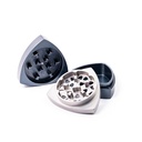Gleichdick - 3-Teil-Alu-Grinder - STAHLBLAU