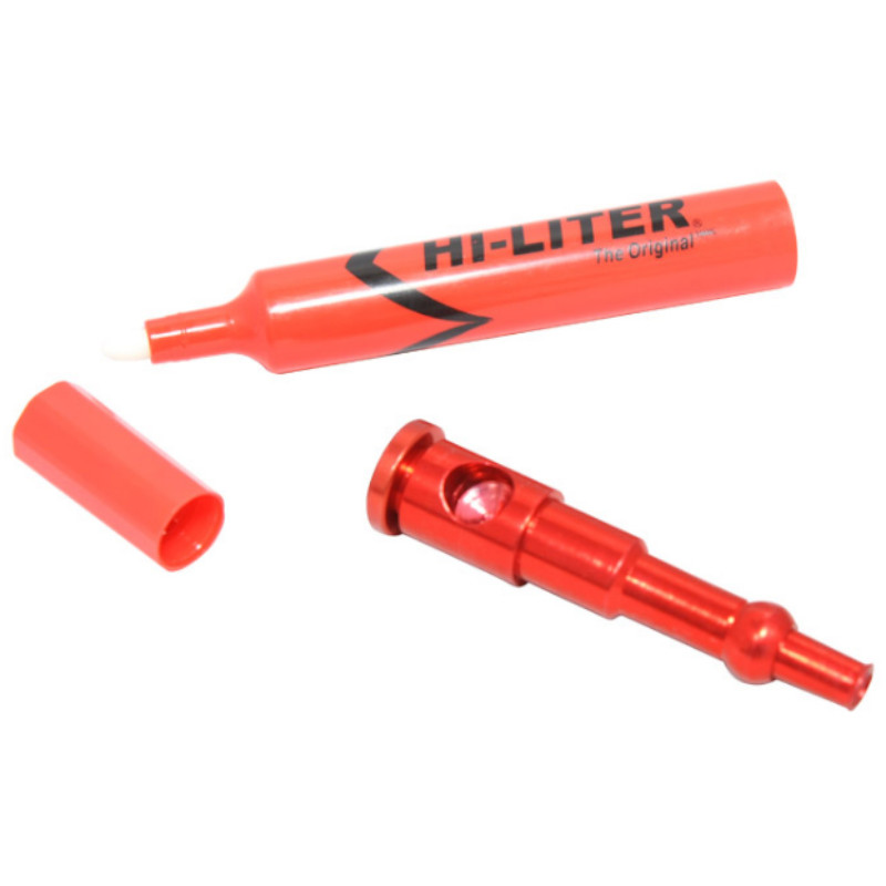 [21890-1] Hi-Liter Stift, versteckte Pfeife im Stift (Schwarz)