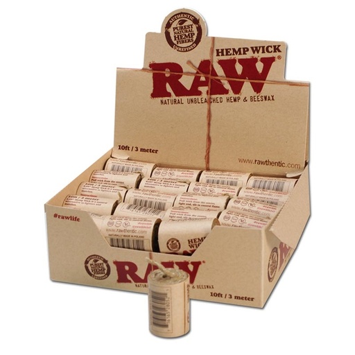 RAW - Hemp Wick