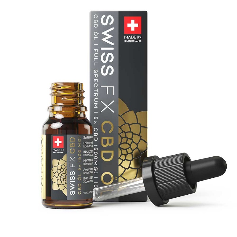 SWISS FX CBD Öl - Full Spectrum - 10ml