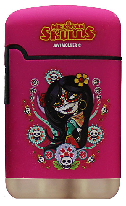 Easy Torch 8 Rubber Catrinas (Mexican Skulls), Nachfüllbar