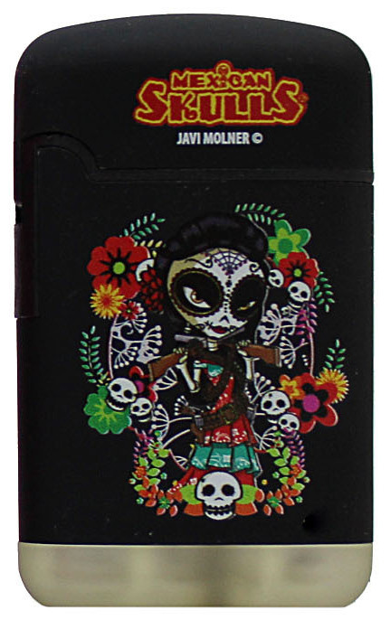 Easy Torch 8 Rubber Catrinas (Mexican Skulls), Nachfüllbar