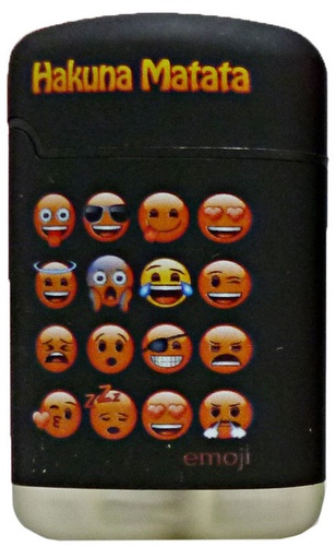 V-Fire Easy Torch 8 Rubber Emoji Mix2, Nachfüllbar