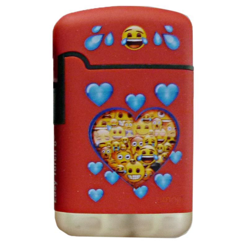 V-Fire Easy Torch 8 Rubber Emoji Love, Nachfüllbar