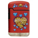V-Fire Easy Torch 8 Rubber Emoji Love, Nachfüllbar
