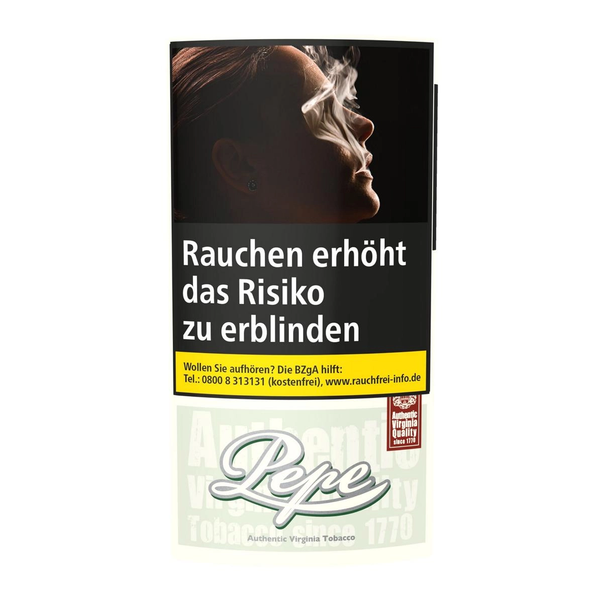 [22301] Pepe - Virginia Tabak - 30g Fine Green