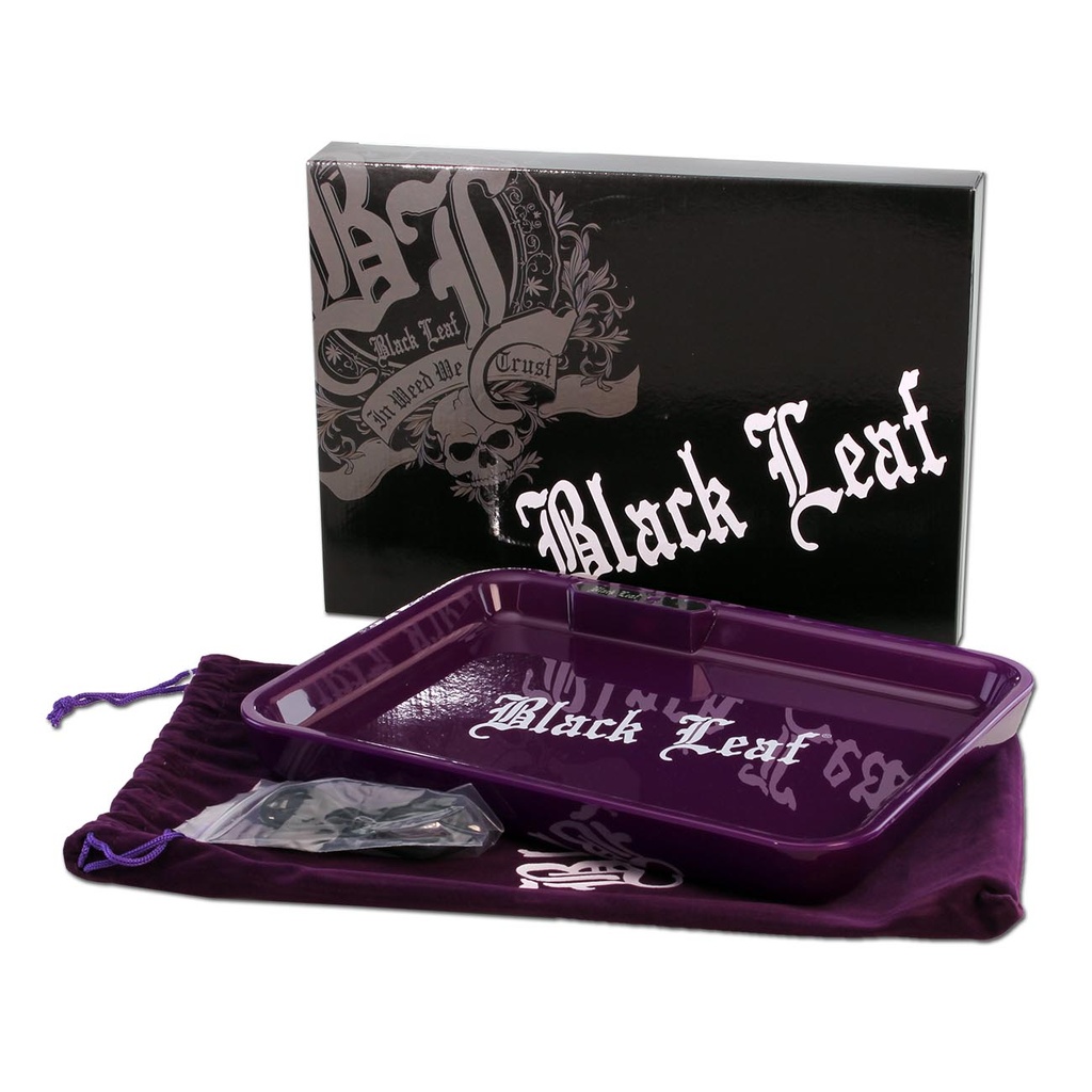 Black Leaf LED Mixing Tray Violett