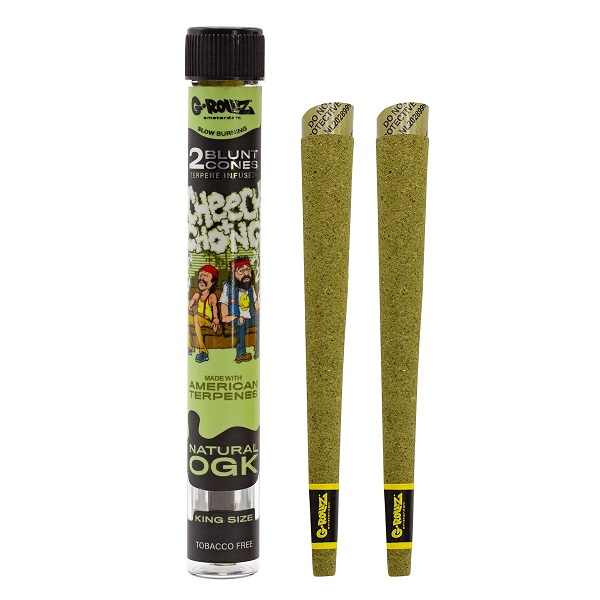 [21358] G-Rollz "Cheech & Chong" Natural OG Kush Terpene Infused Blunt Cones