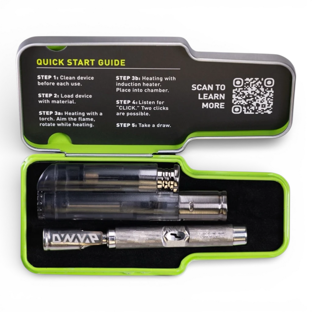 [21030] DynaVap VapCap im Case mit Feuerzeug M7