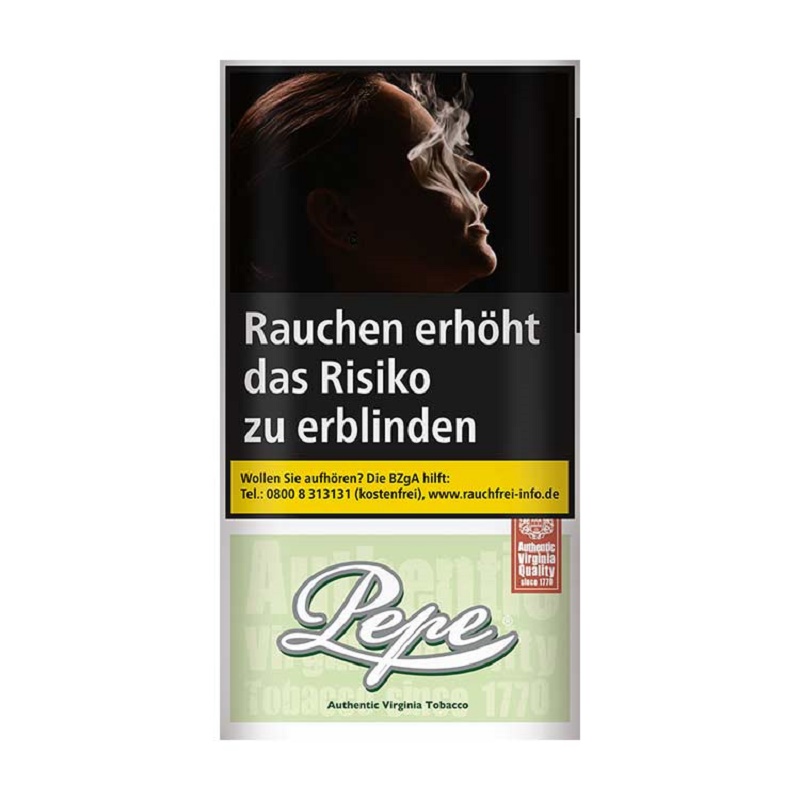 Pepe - Virginia Tabak - 30g Bright Green