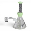 Black Leaf Ölbong/Dab Rig Swirl hellgrün