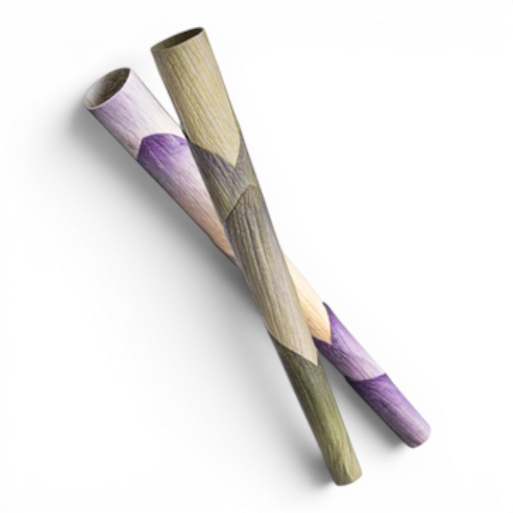 [22104] Lotusblatt Cone - King Size - mit Glasröhrchen
