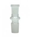 Glas Adapter unten 18,8 mm oben 14,5 mm