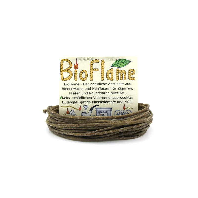 [20251] BioFlame - Hanf-Bienenwachs Zündschnur - 4,20 Meter