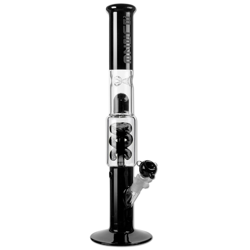 [20516] Blaze Glass - Perkolator Icebong schwarz | NS: 18,8mm | Höhe: 430mm