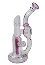 Blaze Glass - Recycler Ölpfeife mit Diffusor lila