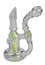 Blaze Glass - Recycler Ölpfeife mit Diffusor grün