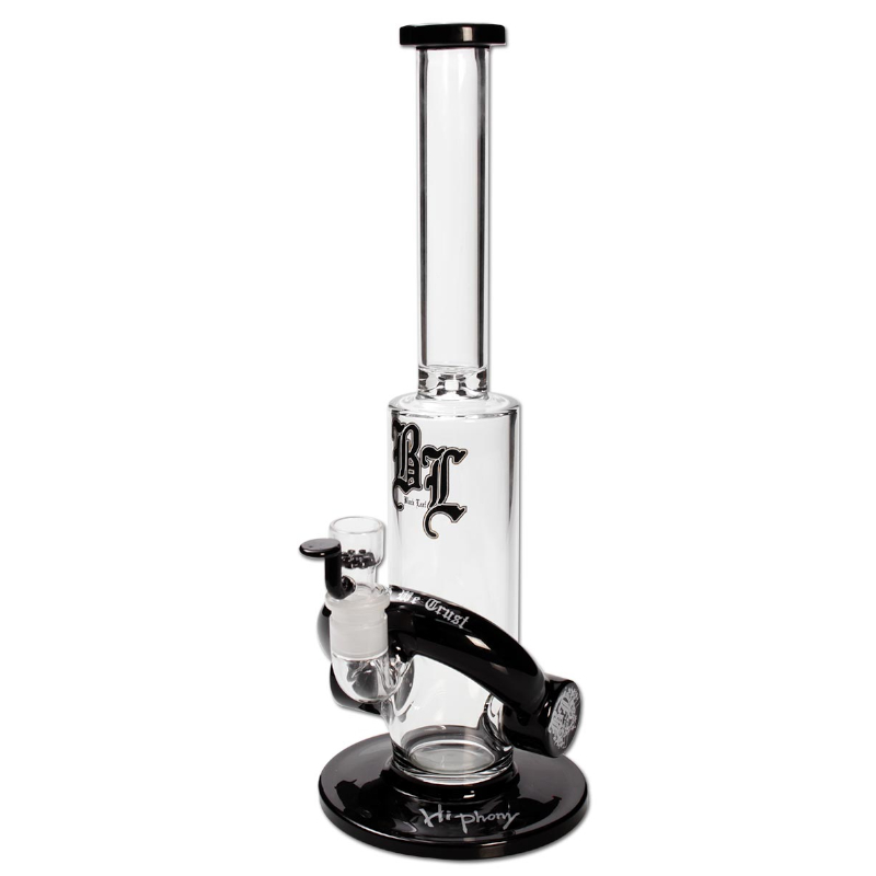 [20483] Black Leaf Hi Phony Perkolator Glasbong