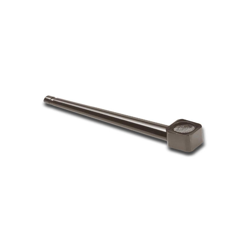 Black Leaf - Aluminiumpfeife | Roller | grau