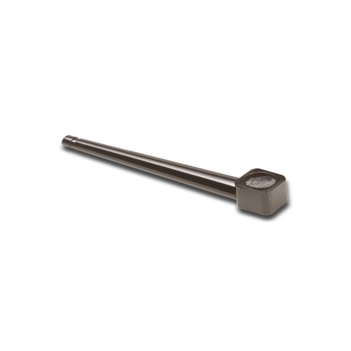 Black Leaf - Aluminiumpfeife | Roller | grau