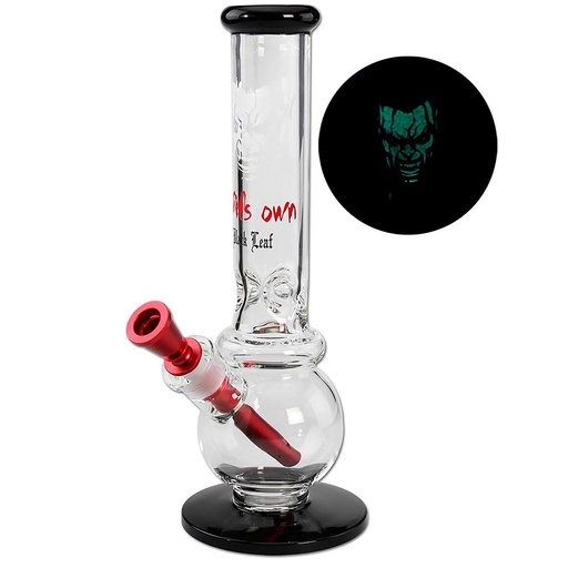 Black Leaf Devils Own Ice Glasbong Glow Aluadapter