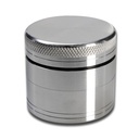 Black Leaf - 4-Teil-Alu-Grinder - SILBER