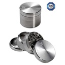 Black Leaf - 4-Teil-Edelstahl-Grinder - Ø 59mm