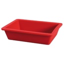 Black Leaf - Silly Tray | OIL Silikon-Schale | Rot