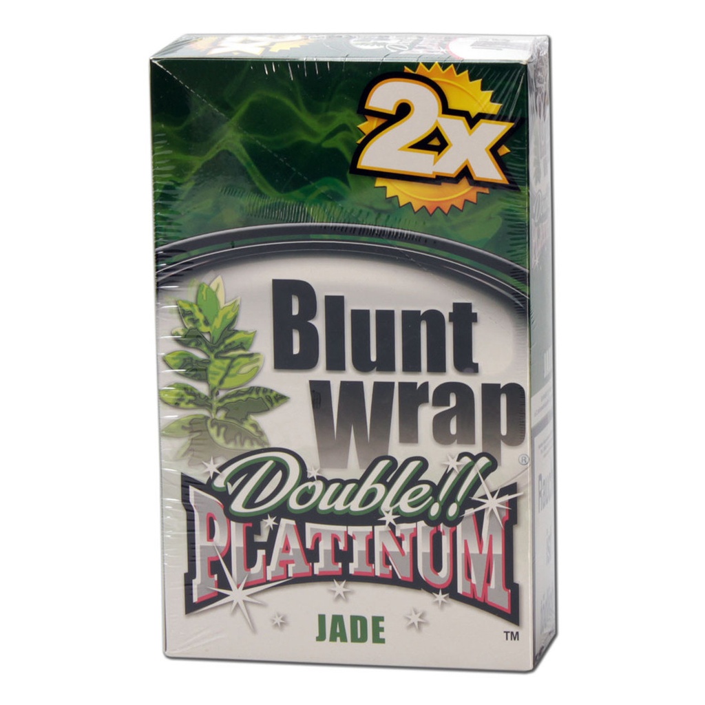 [20545] Blunt Wrap - PLATINUM / JADE - Blunts