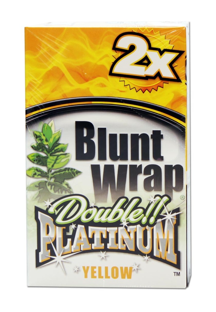 Blunt Wrap - PLATINUM / YELLOW - Blunts