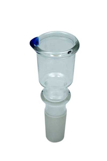 GLAS Steckkopf Zylinder klein | 14.5er