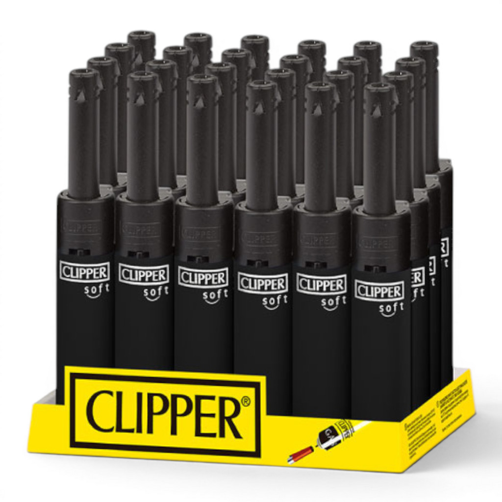 [20852] CLIPPER Mini Tube Soft Touch All Black