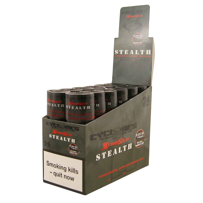 Cyclones - STEALTH - Cigar Cones + Wooden Tip