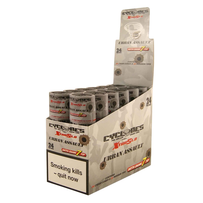 Cyclones - URBAN ASSAULT - Cigar Cones + Dank 7 Tip