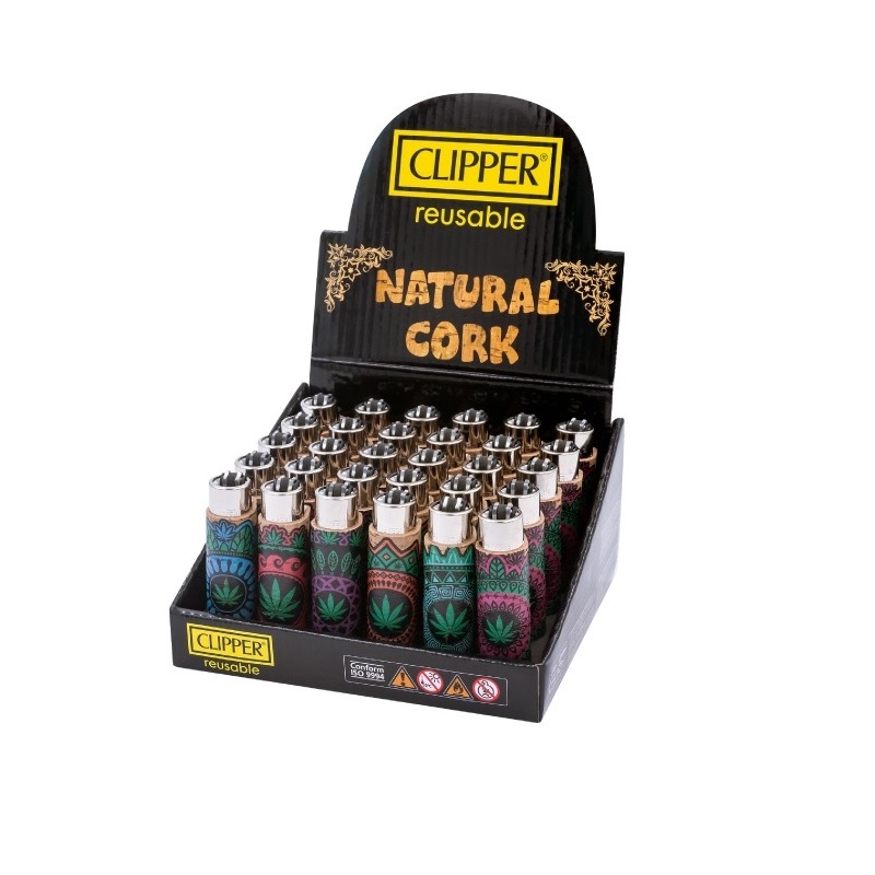 [20762] CLIPPER - Natural Cork - Cover "Leaves"