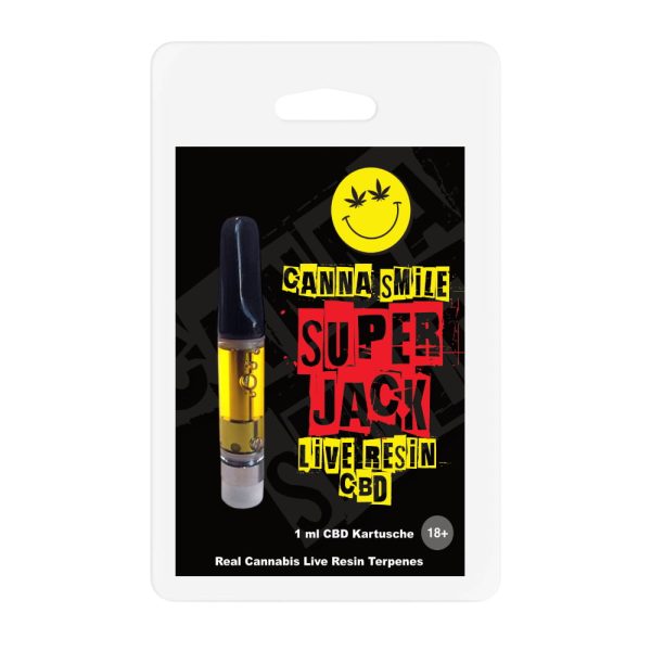 [20669] Canna Smile - Super Jack CBD Live Resin Kartusche